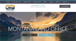 Desktop Screenshot of montanalandoffice.com